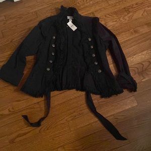 Ann Taylor-LOFT Navy Blue Jacket